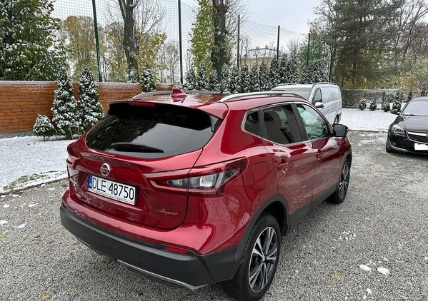 Nissan Qashqai cena 88400 przebieg: 60000, rok produkcji 2020 z Legnica małe 211